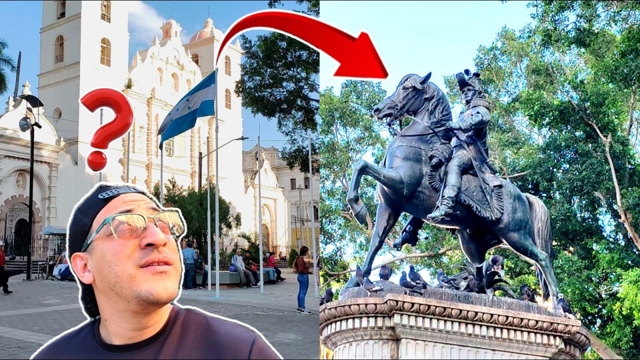 ¿No es FRANCISCO MORAZÁN? 🤔 Los Secretos del CENTRO de TEGUCIGALPA!!