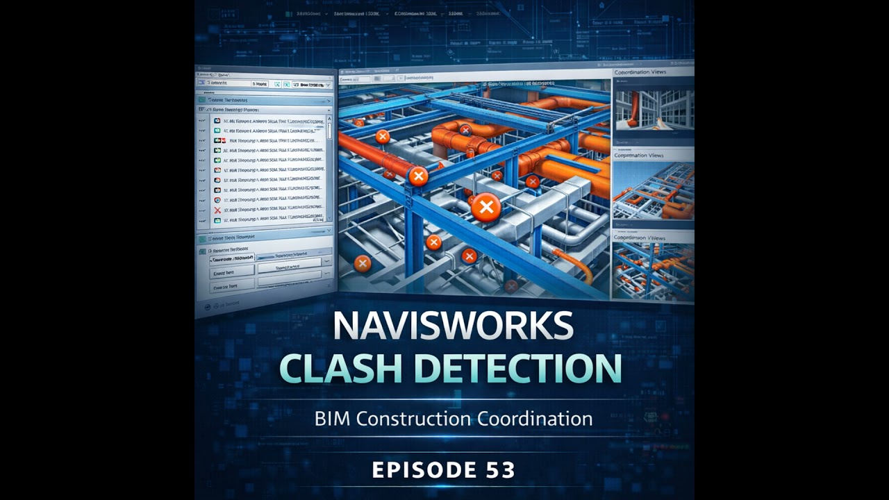 EP 53: Clash Detection and BIM Coordination Using Autodesk Navisworks