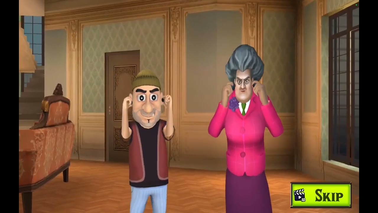 Scary stranger 3D..mil kr khelo.. Bhagoo OR bachoo.. 