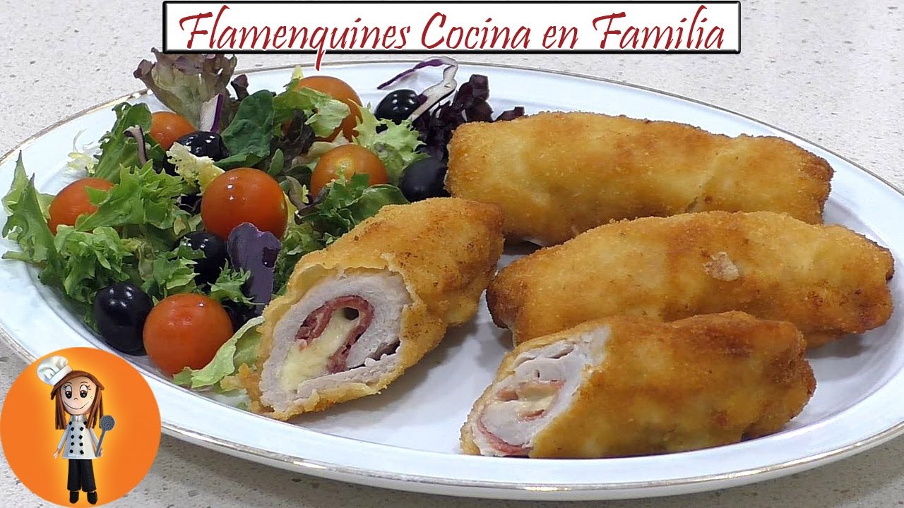 Flamenquines caseros de lomo tipo Cocina en Familia