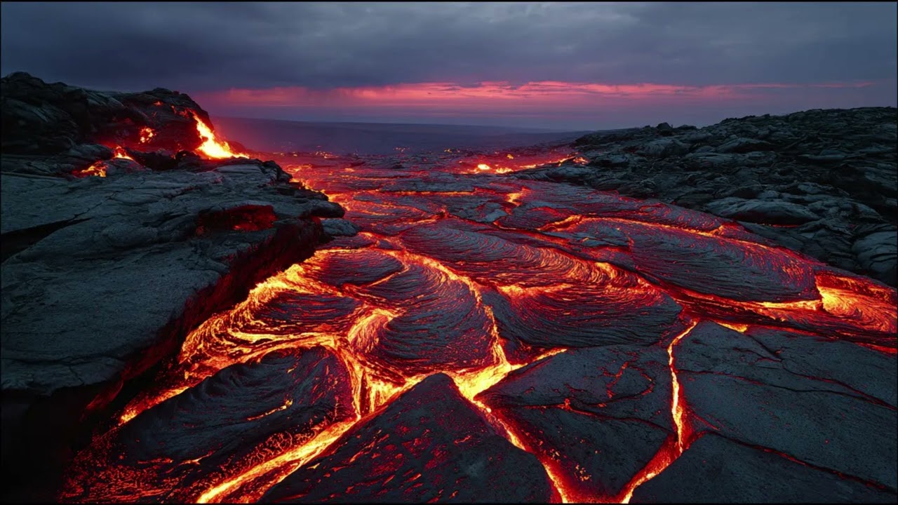 🌋 The Dragon's Highland — Dark Volcanic Waste Ambience