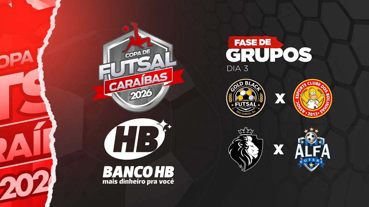 Copa de Futsal Cara&iacute;bas Banco HB 13-03-2026