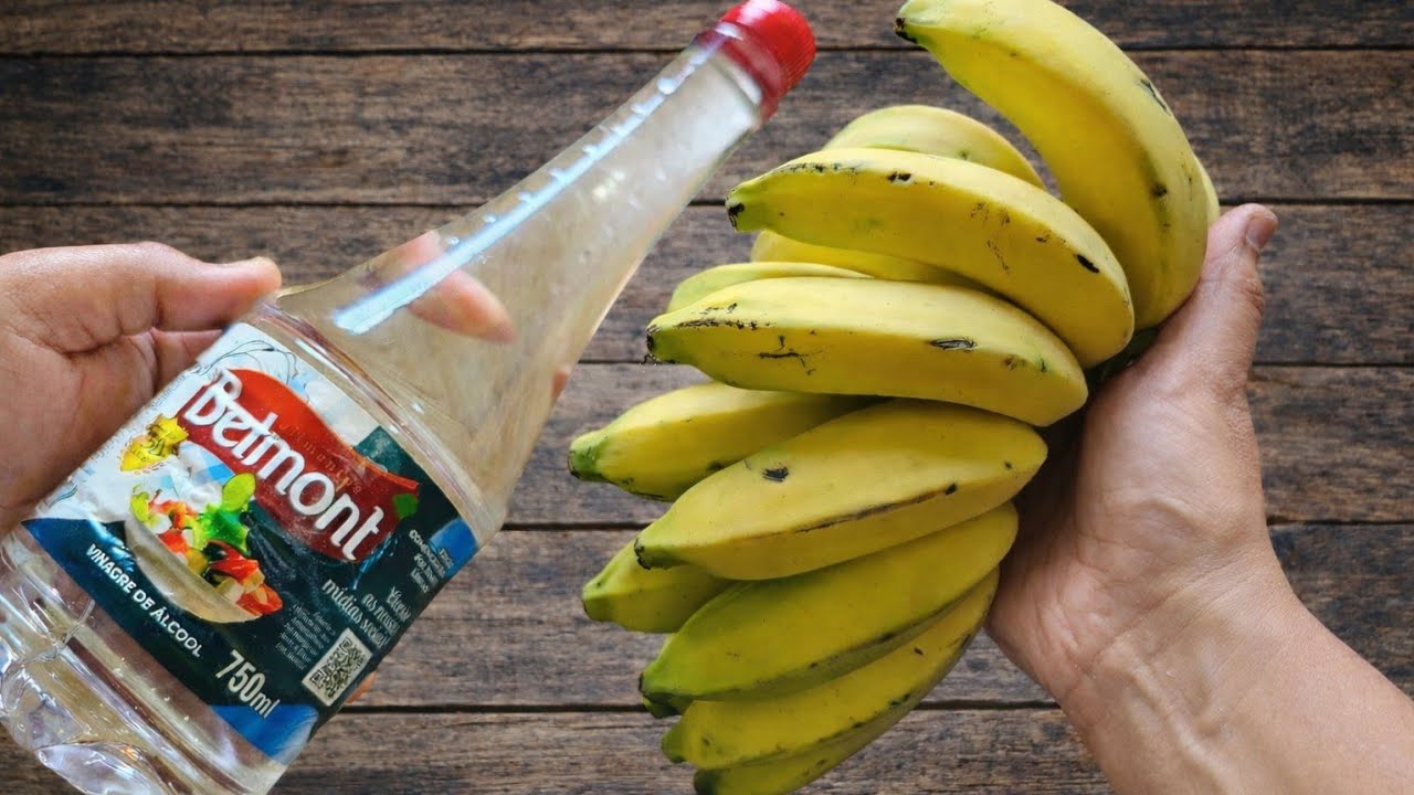 🔴MORRIA E NÃO SABIA: É só usar VINAGRE com BANANA e não gasto mais o meu dinheiro