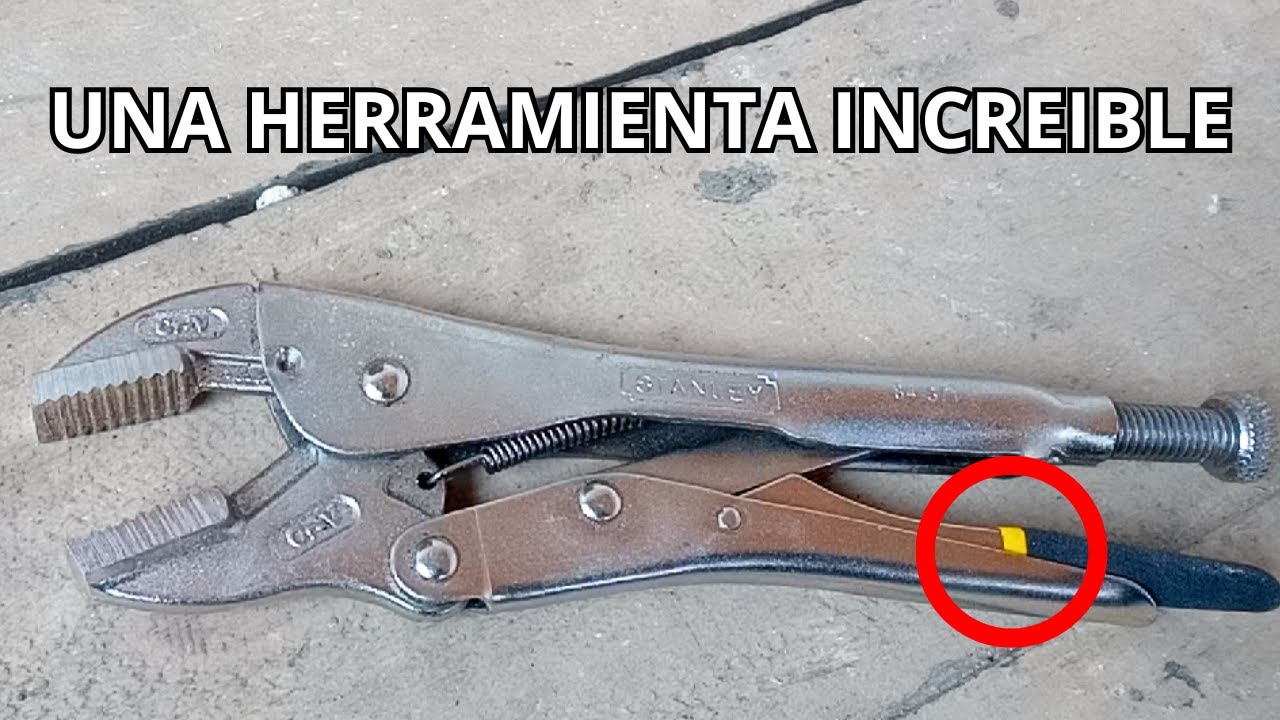 COMO USAR LA PINZA DE FUERZA - PRESION