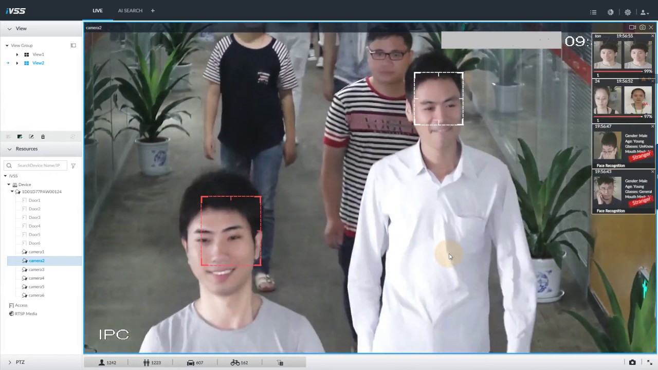 Dahua IVSS Face Recognition Demo