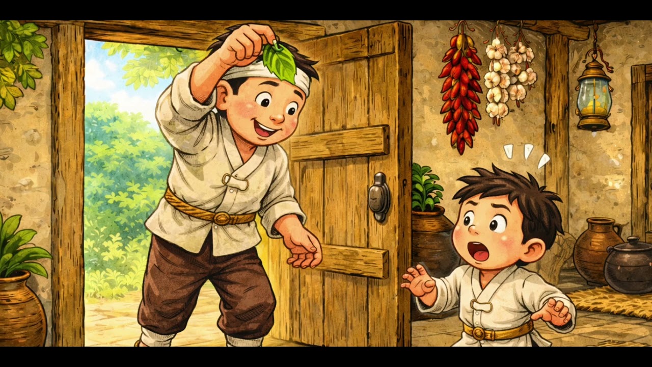 신비한 나뭇잎