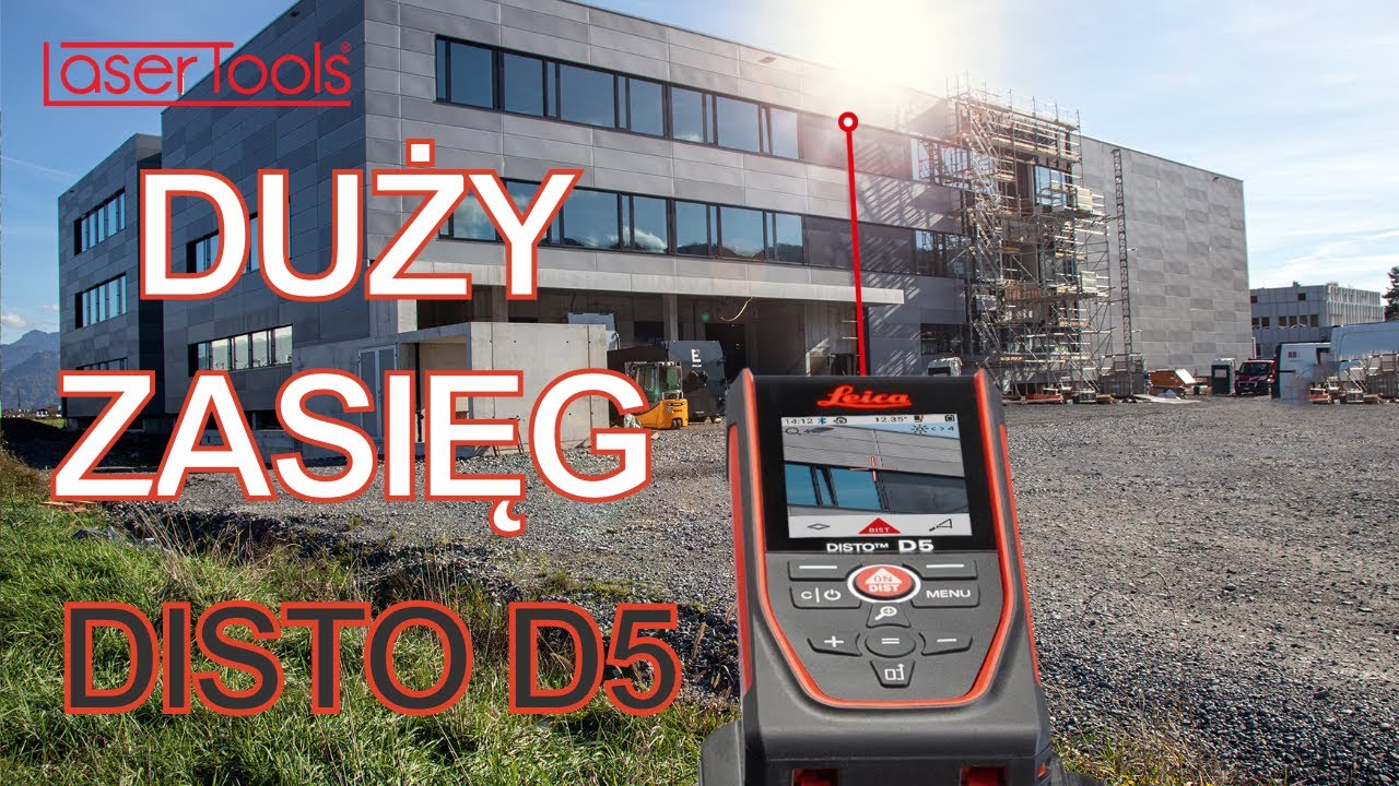 Leica DISTO™ D5 - Jak mierzyć w jasnym świetle słonecznym? Mocne zewnętrzne urządzenie pomiarowe