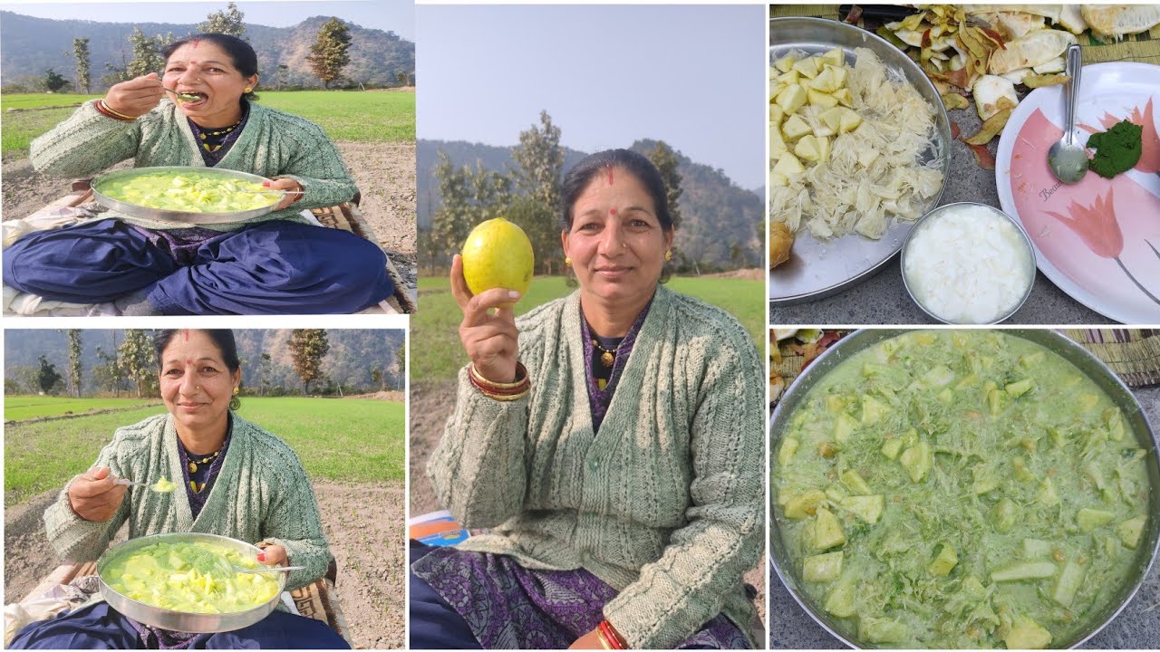 पहाड़ी सना हुआ नीबू 🍋 !! Sana Nimbu Famous kumauni recipe 😋 !!