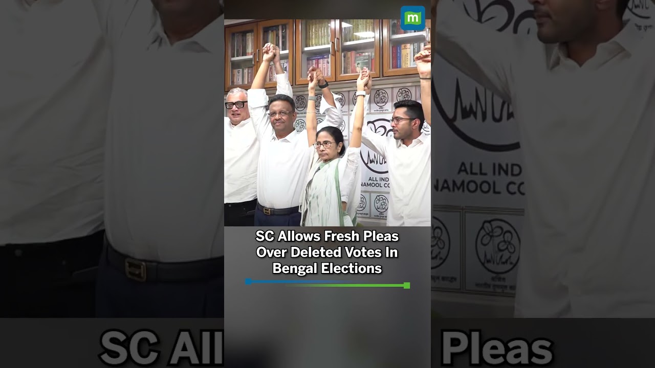 SC Allows Mamata Banerjee To File Fresh Plea On Deleted Votes