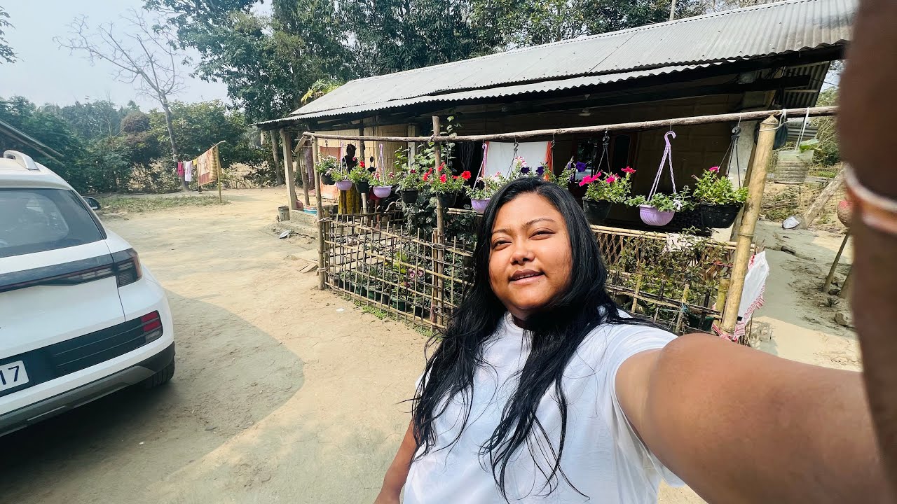 আহক মোৰ গাওঁৰ ঘৰখন চাওঁ ॥ এতিয়া এনেকেই আছো 🫶🏻॥ HOME TOUR 🫣