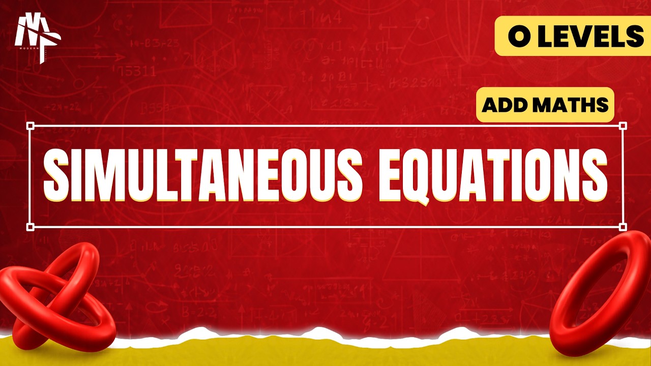 O level/IGCSE - Simultaneous Equations | Add Maths/Pure Maths | MPC | Bangla