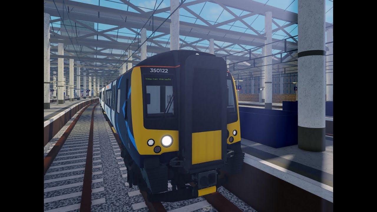 Roblox SCR Class 350/1(Connect 8 car) Stepford Central-Hampton Hargate