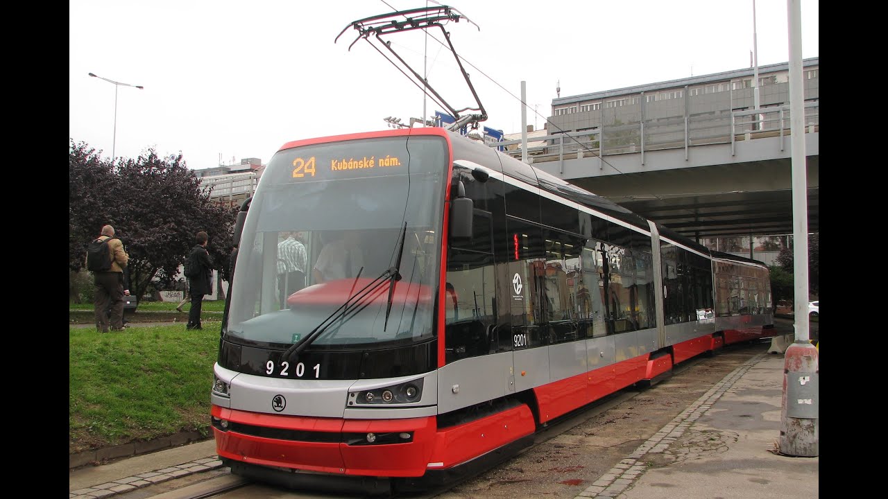 Škoda 15T ForCity poprvé s cestujícími (5.10.2010)  - 50 FPS remaster k 10. výročí