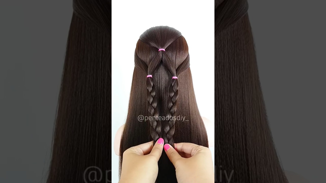 Children's hairstyle for school 🎀  #braids #beauty #hair #viral #hairstyles