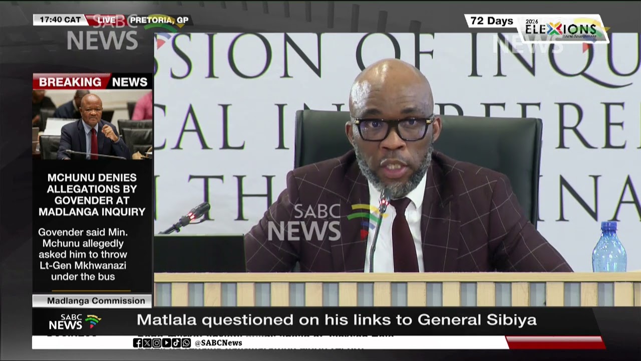 Madlanga Commission | Commission reviews Matlala&rsquo;s invocation of right against self-incrimination