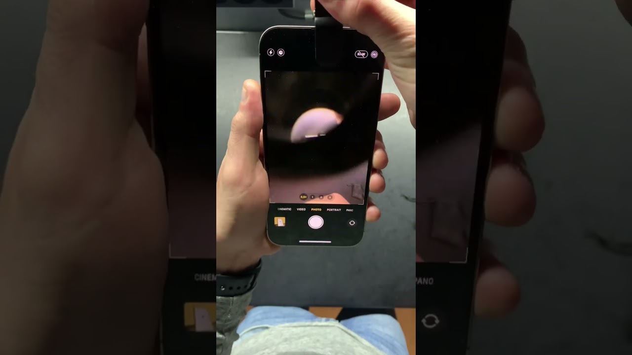Fish eye + iPhone 14 pro max🤯
