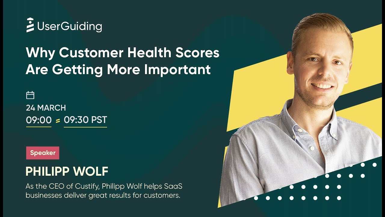 Philipp Wolf - Why Customer Health Scores Are Getting More Important