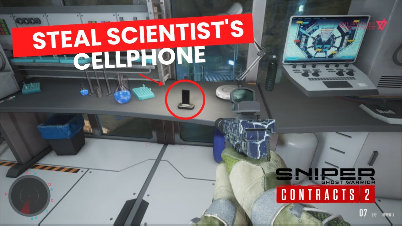 Sniper Ghost Warrior Contracts 2: Steal Scientist's Cellphone Mission | PS5 Gameplay