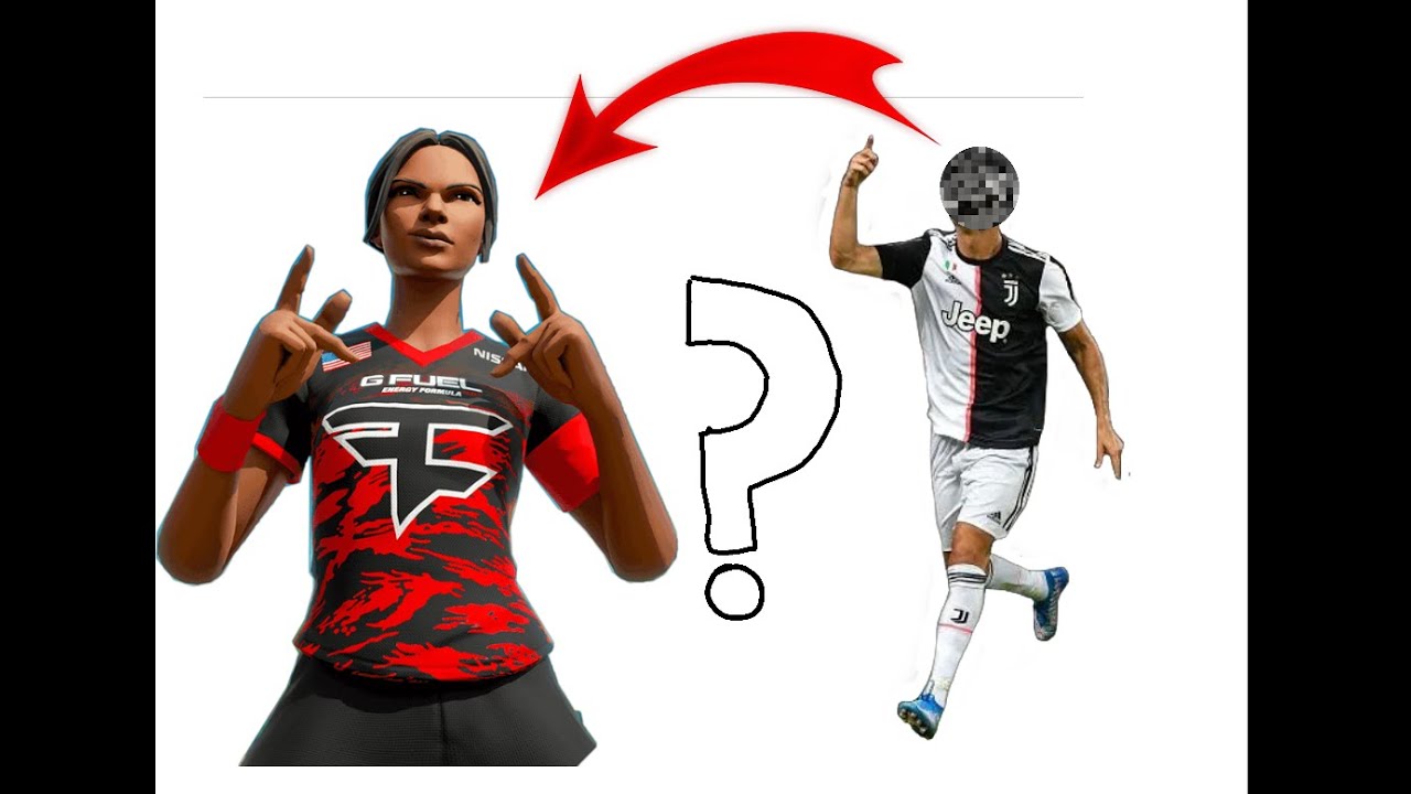 Ich treffe einen Fußballer in Fortnite Random Squads 