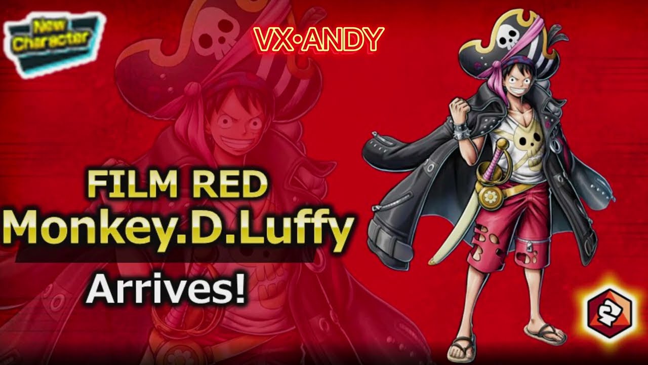 New free Luffy as Red Attacker confirmed from Shanks Movie 