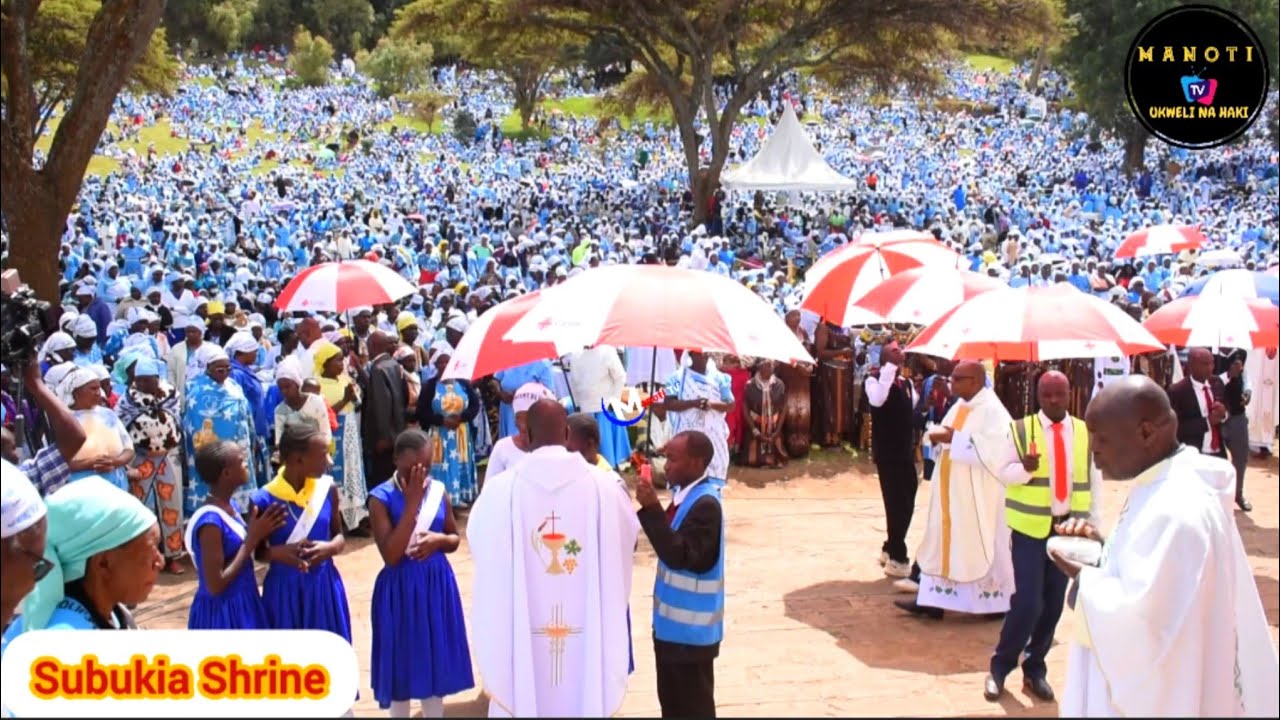Catholic Holy Communion/Sacrament songs by Nakuru St Patrick Ngata Choir at Subukia Shrine // Mixes