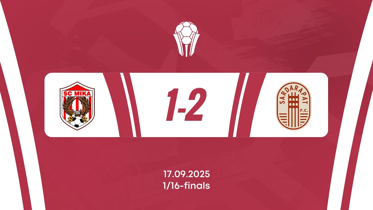 Armenian Cup. Mika - Sardarapat FC