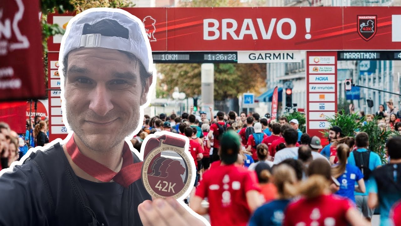 JE SUIS DEVENU MARATHONIEN MALGRÉ LA SOUFFRANCE / RUN IN LYON 2024