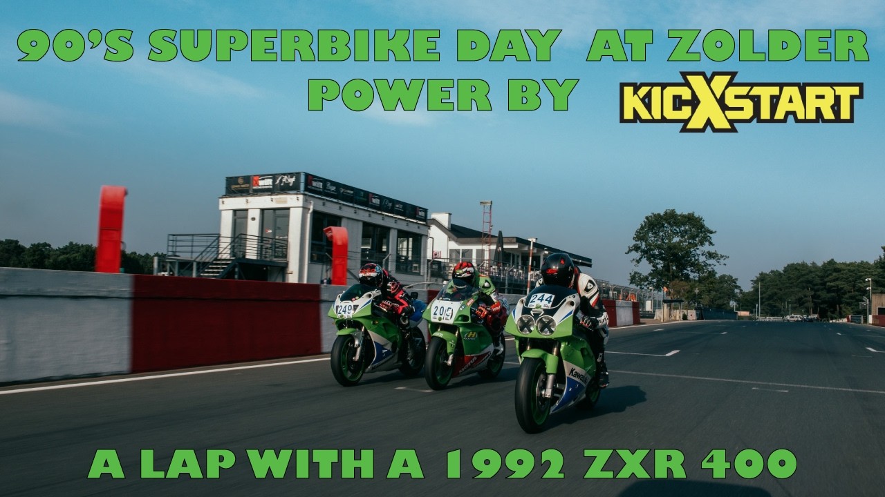 Kicxstart 90's superbike at Zolder - Hotlap