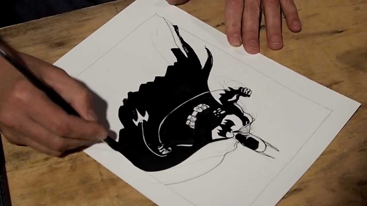 Thought Bubble 2011 - Tim Sale Batmant rajzol 4/2.