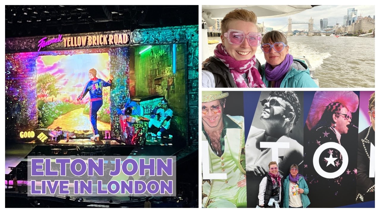 Ein magischer Abend mit Elton John - Yellow Brick Road Tour London April 2023