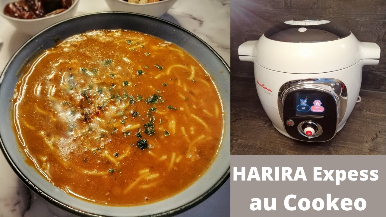 Harira Rapide et Facile au Cookeo (Soupe Marocaine pour le mois de Ramadan 2021)