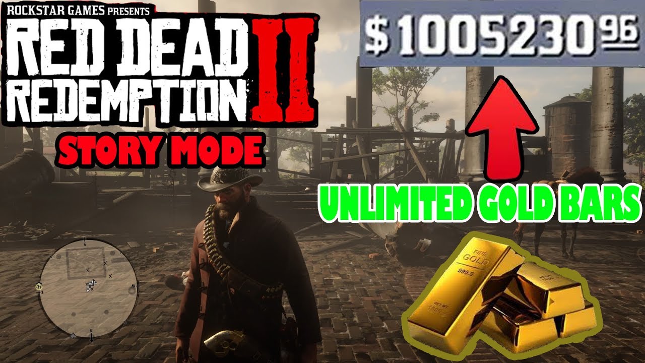 Cara Baru Mendapatkan Banyak Uang (GOLD BAR GLITCH) || Red Dead Redemption 2