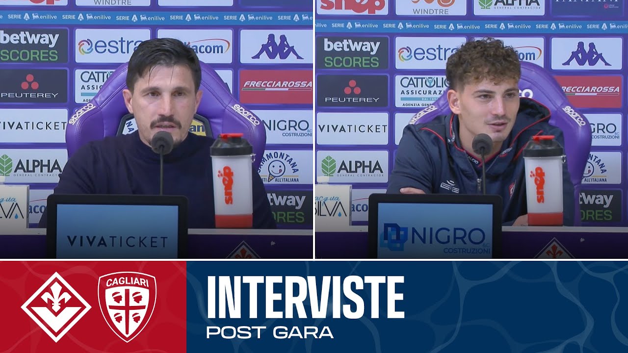 Post Gara | Pisacane e Esposito dopo Fiorentina-Cagliari | Serie A Enilive