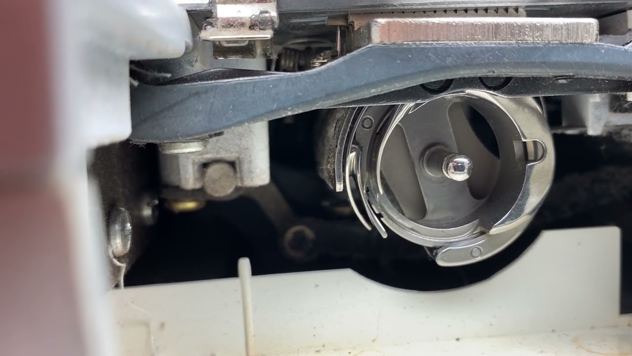 Brother 1500 sewing machine oiling the hook