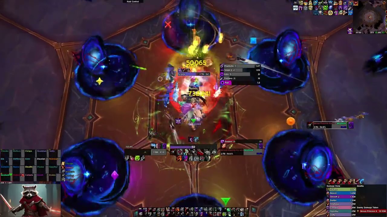 Colour vs Mythic Kyveza Subtlety Rogue pov