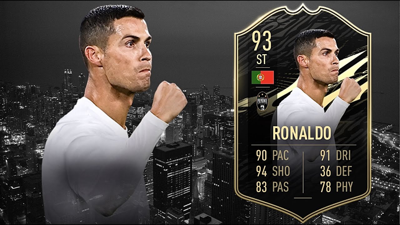 FIFA 21: CRISTIANO RONALDO 93 IF PLAYER REVIEW I FIFA 21 ULTIMATE TEAM