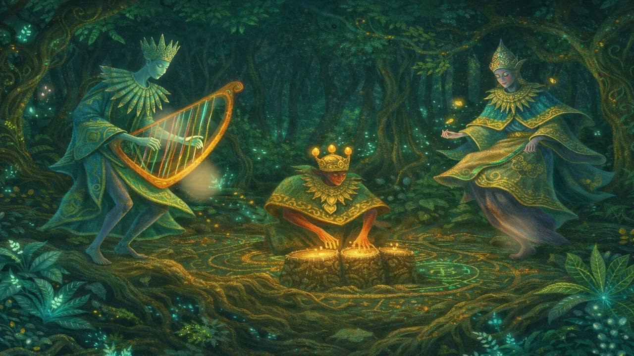 Cedar Smoke Over Golden Tides | Folktronica ~ Organic Chill ~ World Rhythms ~ Downtempo Flow