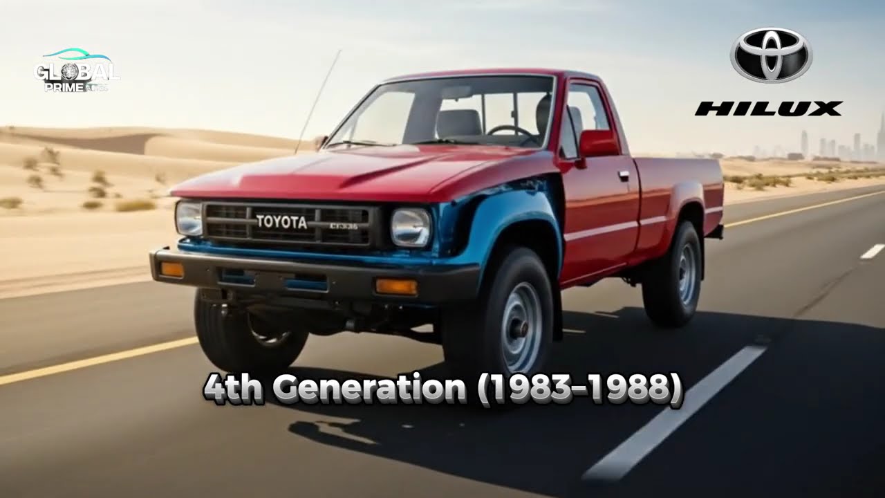 Toyota Hilux Evolution (1968–2025) | From First Gen to Latest Model | Global Prime Auto