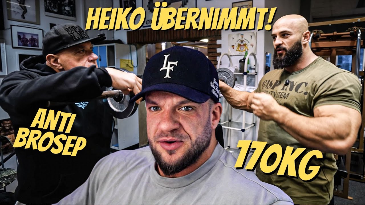 170Kg Off-Season! Heiko Kallbach mästet Maik Ciesla Reaktion William Niewiara