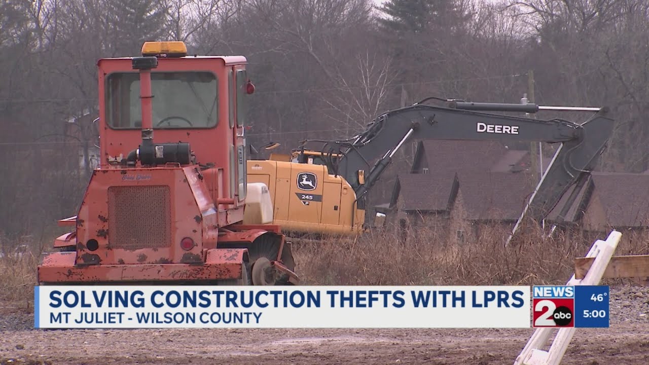 Mt. Juliet police use LPRs to solve theft at construction site