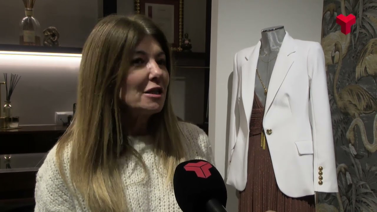 El color de moda ja es deixa veure als aparadors de Terrassa