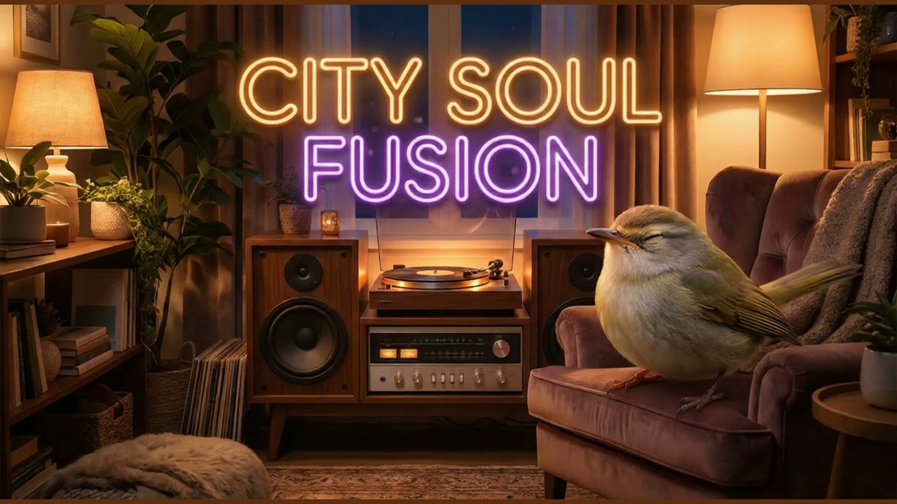 【作業用BGM】City Soul Fusion & Funk Groove - Relaxing 15-Track Mix｜都会の夜に溶け込むインスト集