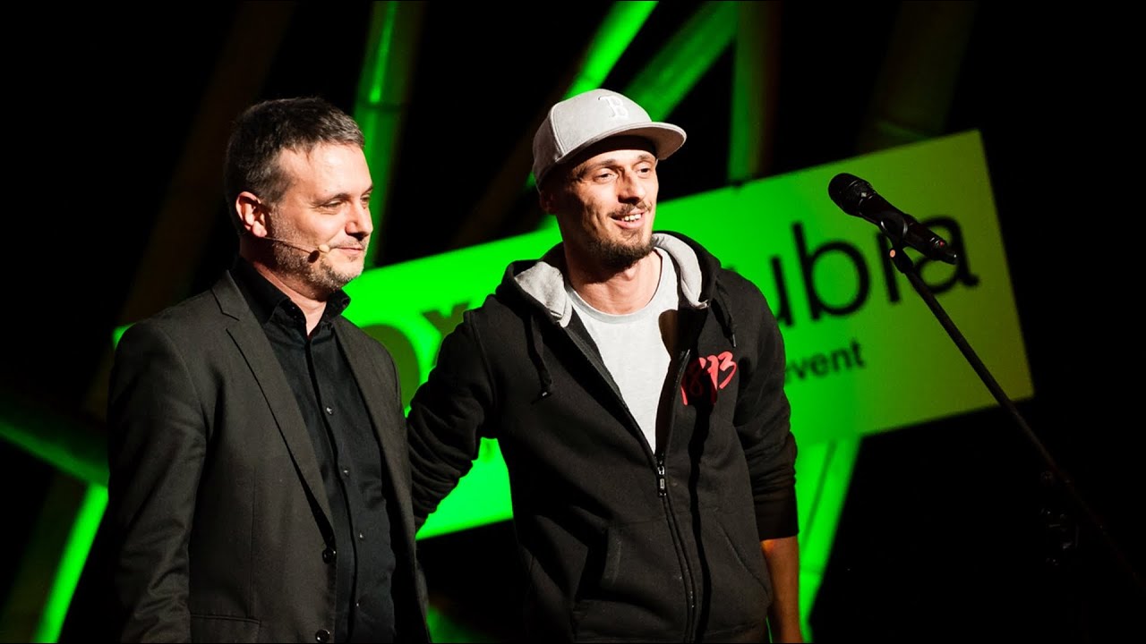 A vers halott, de jól érzi magát: Nyáry Krisztián and Süveg Márk Saiid at TEDxDanubia 2014