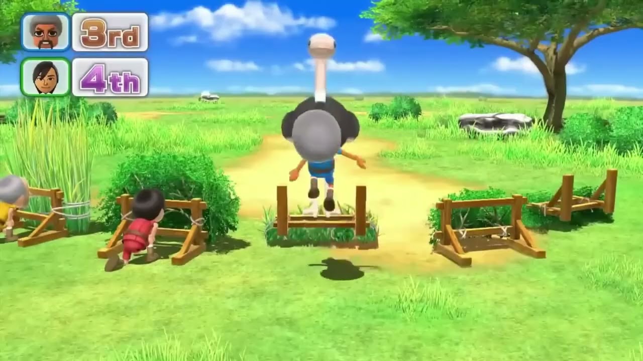 Сборник мини-игр Poofesure WII Party U Ostrich (обновлено 18.09.2025)