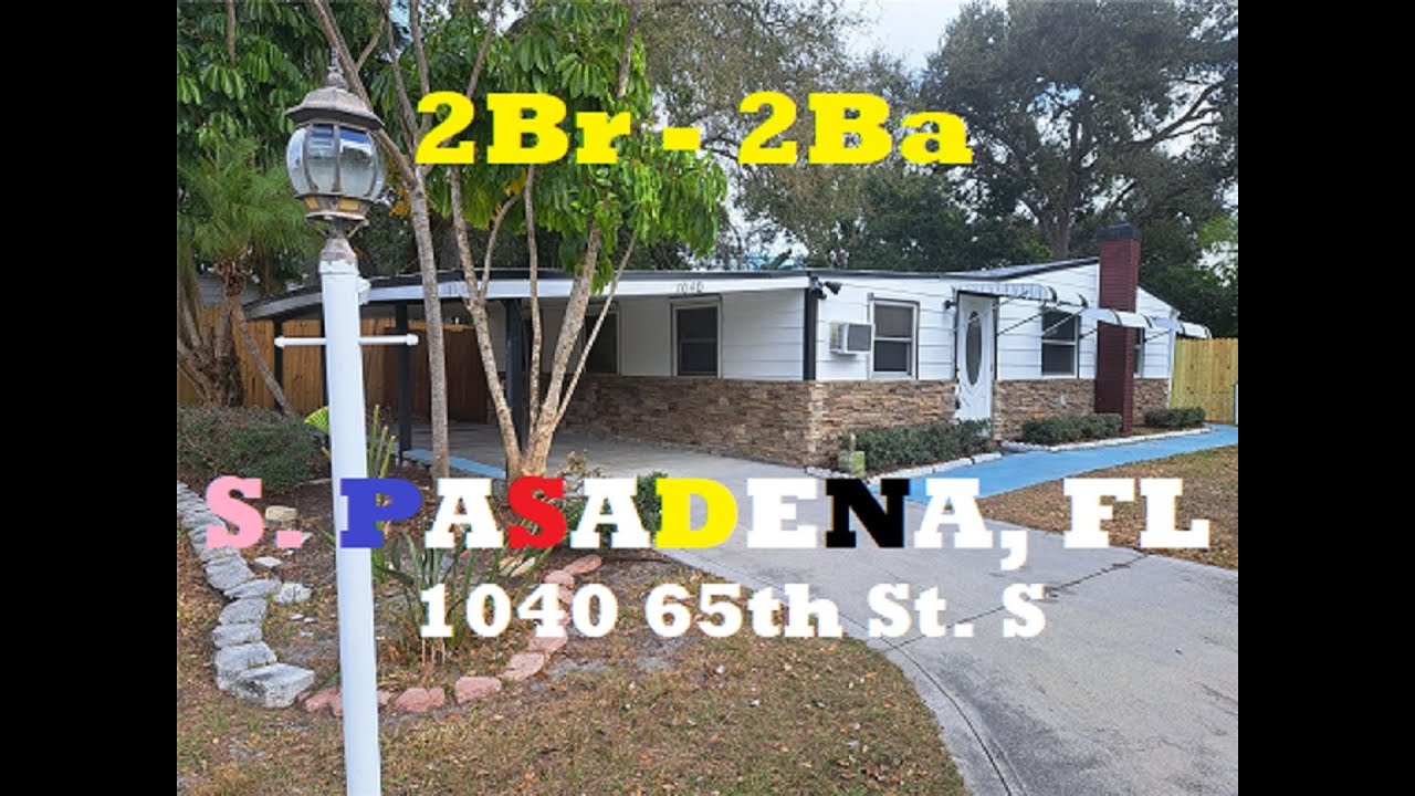 1040 65TH ST S, SOUTH PASADENA, FL 33707 For Sale - make an Offer to get this great location Home