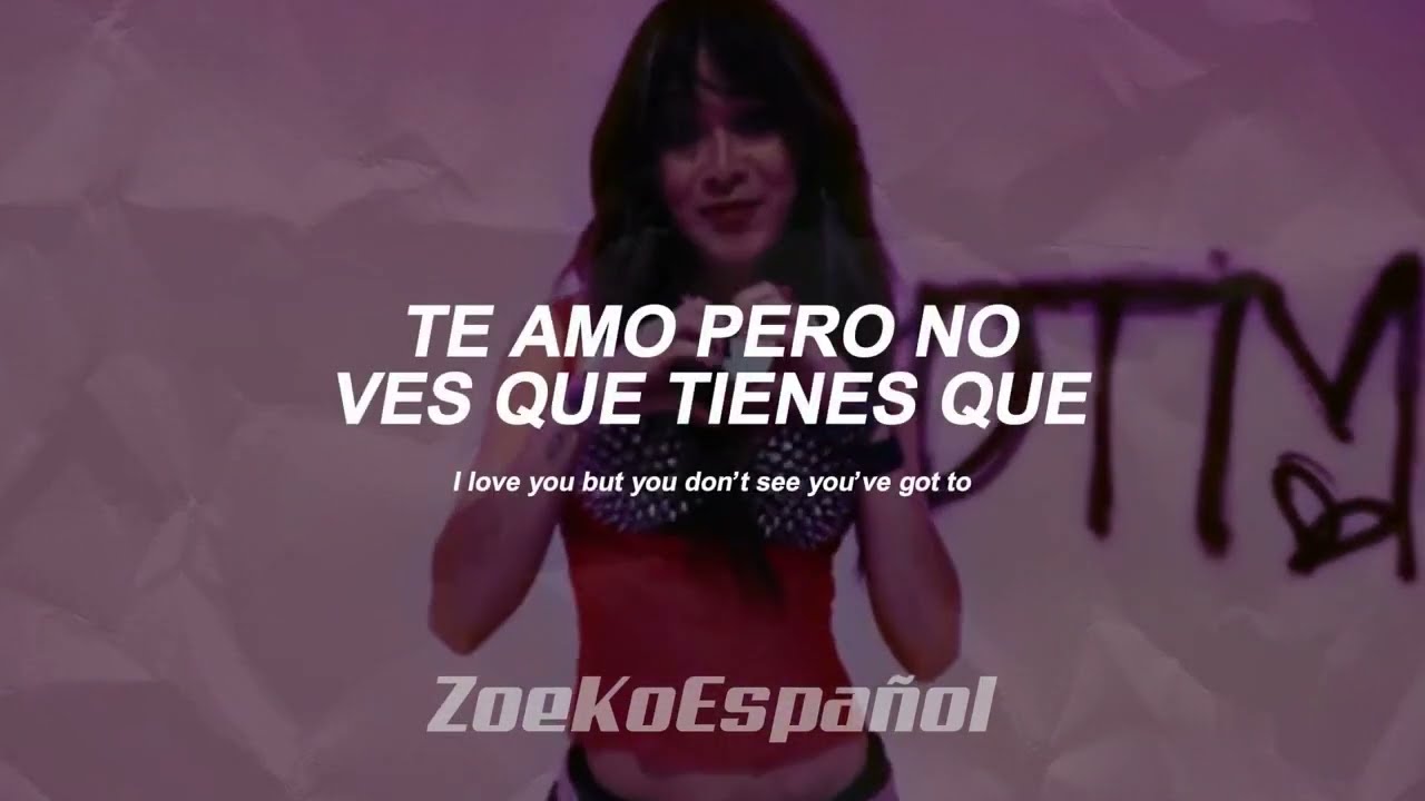 Zoe Ko - drop the man (Espa&ntilde;ol + Lyrics) | (Visualizer)