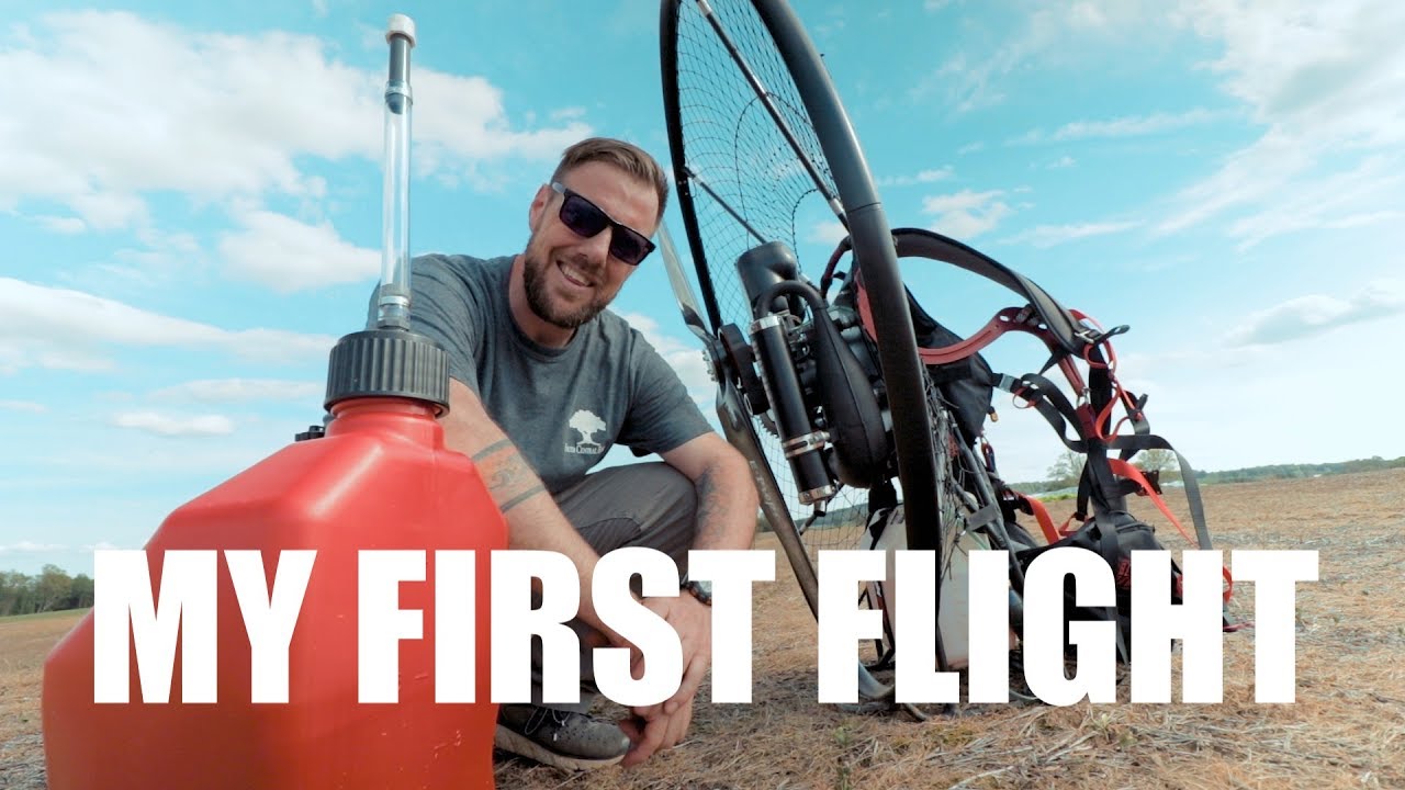 My First Flight  - Paramotor Journey