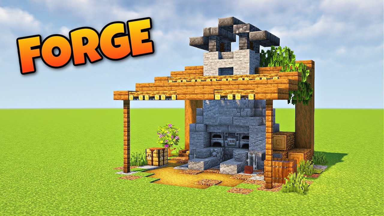 How To Build A Blacksmith's Forge | Minecraft Tutorial