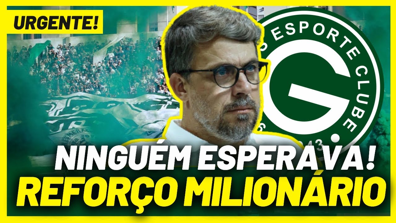 🚨EMPATE COM GOSTO AMARGO E REFORÇO MILIONÁRIO! GOIÁS VAI PRO TUDO OU NADA!