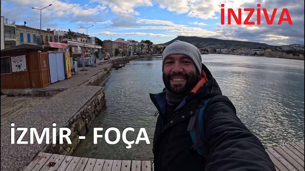 İZMİR - FOÇA | Eski Foça Turluyorum İki Günlük İnziva Videom - Yağmura Yakalandık